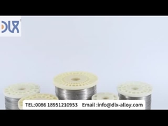 Fil d'alliage de nickel cube centré de qualité 200 201 N4 N6 / produits métalliques de nickel de pureté