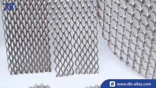 Maille expansée hexagonale en nickel pur de haute pureté à 99,9 %, nickel expansé résistant aux acides et aux hautes températures
