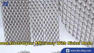 Décharge lente des bulles d’hydrogène ? La maille pure d'écaille de poisson de nickel augmente l'efficacité de l'électrolyseur