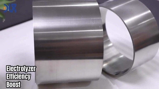 Augmentez l'efficacité de l'électrolyseur avec des bandes NiCr