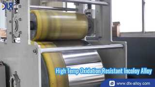 Bande Incoloy de précision standard ASTM B409, bande de bobine en alliage haute résistance anti-fluage