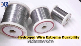 Fil nichrome pour une électrolyse efficace
