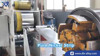 Bande de nickel pur anti-oxydation avec épaisseur et largeur personnalisées, pour les nouvelles énergies, produits chimiques et électroniques