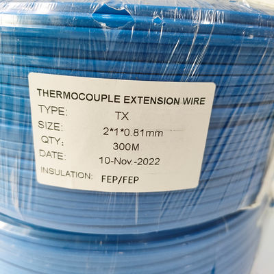 Bon prix Température maximale de 900 °C Fil d'extension de thermocouple avec conducteur en alliage de type K et certification UL en ligne