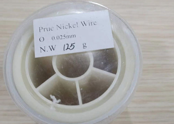 Bon prix Fil de nickel pur à 99,9 % avec faible perméabilité magnétique, conductivité thermique élevée et excellente soudabilité pour applications industrielles en ligne