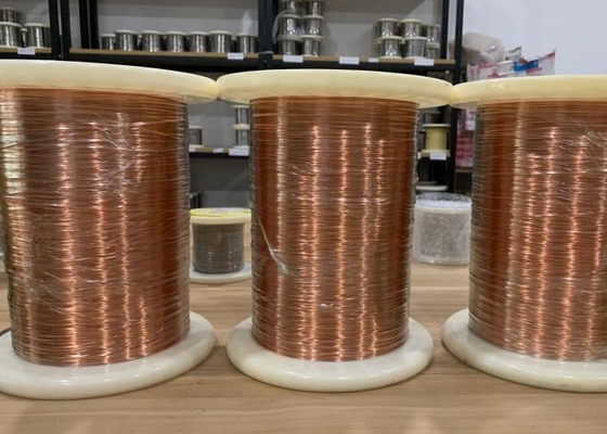 Bon prix CuNi2 alliage cuivre nickel alliage fil de résistance à 300°C température maximale 1085°C point de fusion et délai de livraison 7-20 jours en ligne