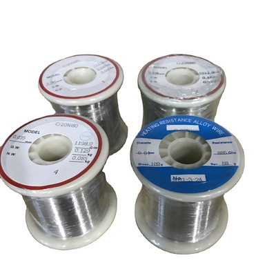 Bon prix Alliage de 1.2ΜΩ.M Electrical Resistivity NiCr avec le fil magnétique d'alliage de chrome de nickel de la perméabilité 1.09+/-0.05 en ligne