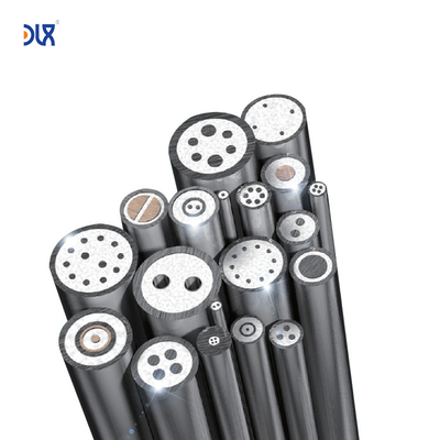 Cable isolant minéral à enveloppe en cuivre noir pour applications industrielles et militaires