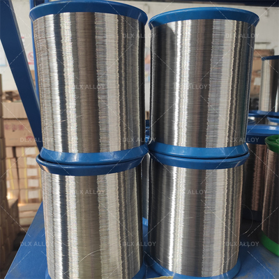 Bon prix DLX fil d'électrode Ni de haute pureté 0,05-0,5 mm argent ASTM 99,99% fil de nickel pur en ligne