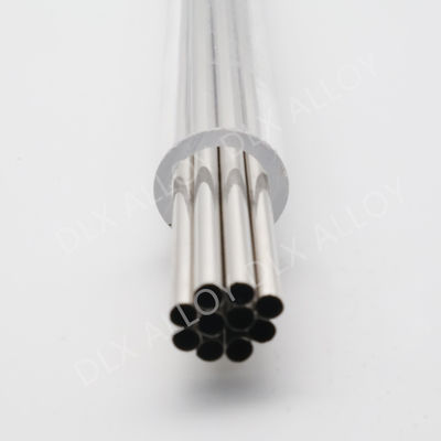 Tube en platine rhodié de taille personnalisable PtRh10 pour équipement de laboratoire et production de thermocouples