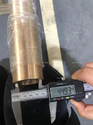 Résistance à l'eau de mer, résistance à haute température, tubes en nickel pur avec tailles personnalisées pour les applications industrielles