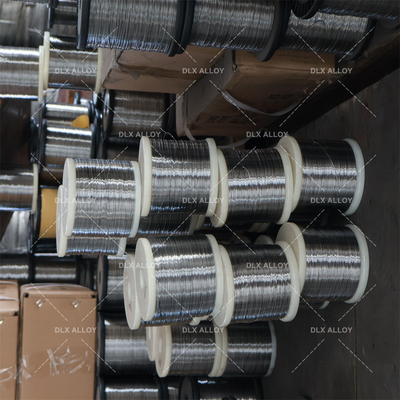 Bon prix Ni60Cr15 Fil résistant à la chaleur nichrome à 1150°C Température de travail 637MPA Résistance à la traction et allongement ≥ 20% en ligne