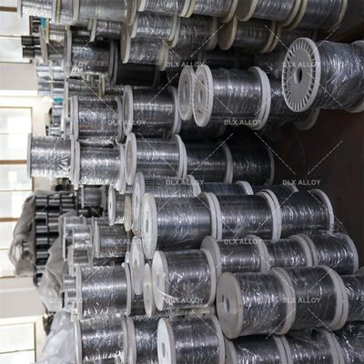 Bon prix Fil de résistance Ni60Cr15 à température de travail de 1150°C, haute résistivité et bonne résistance à l'oxydation pour les éléments chauffants en ligne