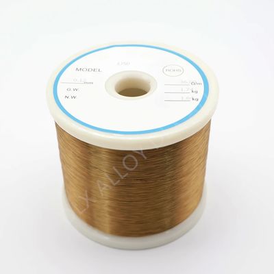 Bon prix Fil de résistance électrique à haute température d'alliage anti-corrosion Cu/Ni en ligne