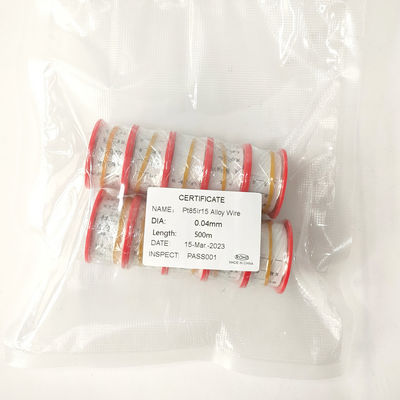 Bon prix Fil de thermocouple au rhodium de platine de qualité supérieure de 0,05 mm à 3 mm - type B/R/S pour les applications à haute température en ligne