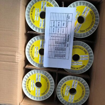 Fil de résistance Cr20Ni80 haute performance pour la production d'hydrogène par électrolyse de l'eau