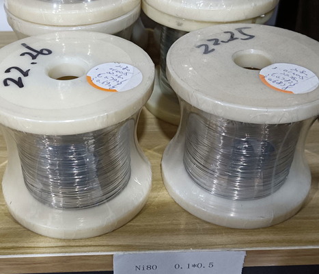 Bon prix Usine du fil plat Ni70Cr30 NIKROTHAL 70 de résistance en ligne