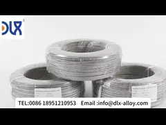 Fil de résistance isolée à la température Inconel 625 à surface mate 1,6 mm 2 mm