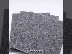 Versatile 99,99% mousse de nickel pur pour rouleaux de tôles personnalisés